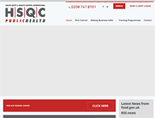 Tablet Screenshot of hsqc.com